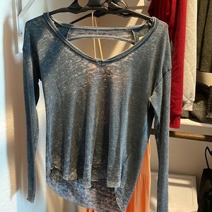 XS Chaser Burnout Long Sleeve Tee